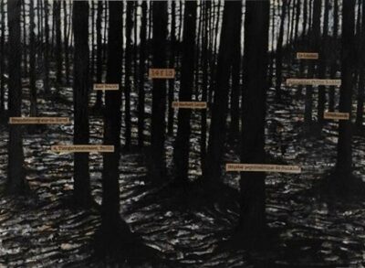 Un homme across the universe : forêt (3)